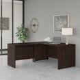 thumbnail image 7 of Studio C 60W L Shaped Desk with 42W Return in Black Walnut - Engineered Wood, 7 of 7