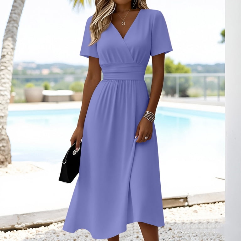 light purple dresses for wedding guest Sleeveless A-line Long Chiffon Lavender Wedding Guest Dress loveangeldress