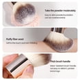 thumbnail image 2 of Set de brochas de maquillaje MAANGE Foundation, 20 unidades, con bolsa dorada, 2 of 9