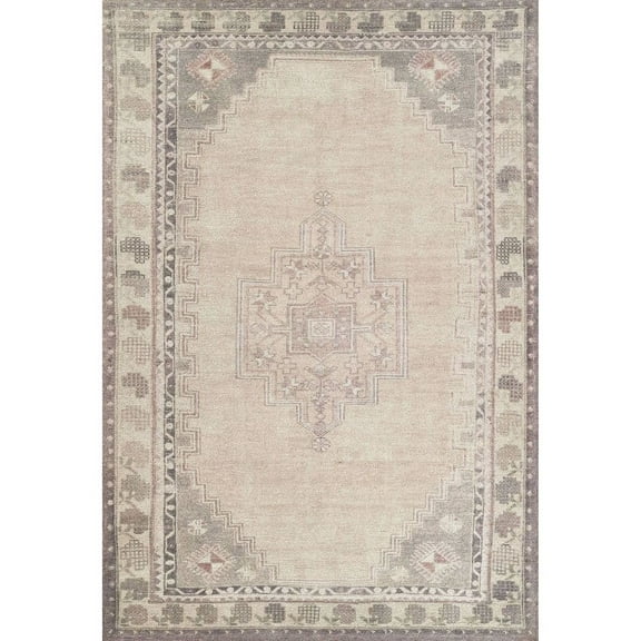 Momeni Contemporary Rectangle Area Rug, Sand, 2' X 4'