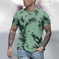 thumbnail image 2 of JAJAHO Mens Short Sleeve T Shirt Funny Printed Crew Neck Regular Fit Summer Top Casual Daily Wear Graphic Tee Comfortable Tops, 2 of 4