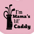 thumbnail image 4 of Inktastic I'm Mama's Lil' Caddy Golf for Kids Boys or Girls Baby Bib, 4 of 4