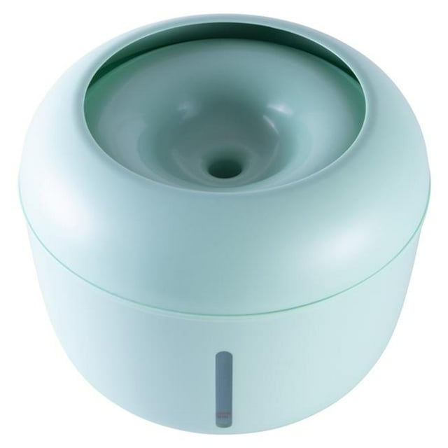 Pet Life WTR1GN Moda-Pure Ultra-Quiet Filtered Dog & Cat Fountain Waterer, Green - One Size