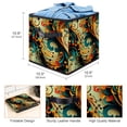 thumbnail image 3 of Note Foldable Toy Box with Handle, 10.8"x10.5"x10.6", Large Capacity for Toy and Clothes Storage, 3 of 6