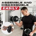 thumbnail image 6 of Yes4All 105 lbs Adjustable Dumbbell Weight Set For Home Gym, Cast Iron Dumbbell, Pair, 6 of 8