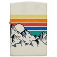 thumbnail image 2 of Zippo 48573 Mountain Design White Matte Metal Windproof Lighter, 2 of 9