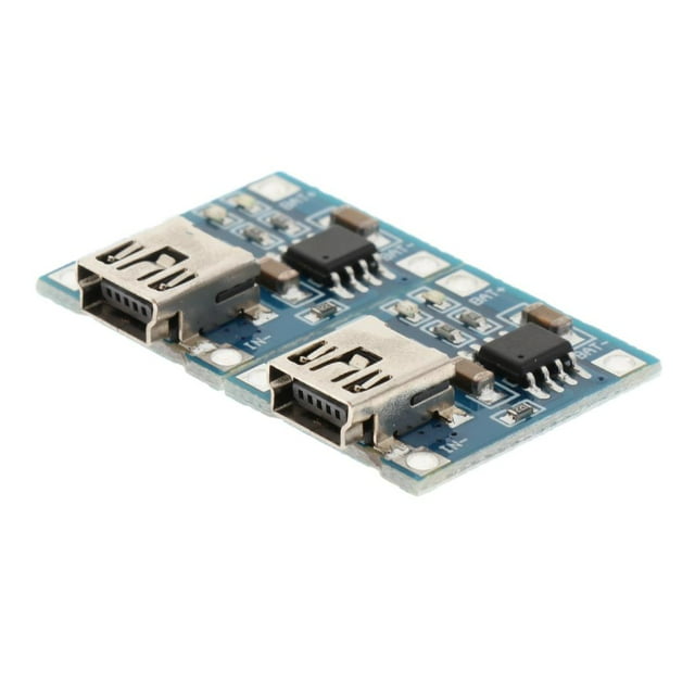 2x Módulo De Carga USB TP405 5V Mini USB 1A Para Batería Tamaño Ergonómico Indumentaria De Seguridad Soledad Módulo de cargador USB