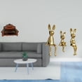 thumbnail image 2 of Sofá Miniatura, Sillón Individual, Modelo DIY, Accesorio Y Figura De Familia De Conejos, Estatuas, Escritorio, Mesa, Centro De Mesa, Adorno, Escultura Animal Para Micropaisaje, Decoración De, 2 of 8