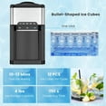 thumbnail image 3 of Barara King Water Cooler Dispenser 3-in-1 with Built-in Ice Maker and 3 Temperature Settings-Silver, 3 of 11