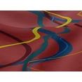 thumbnail image 5 of oneOone Viscose Jersey Red Fabric Geometric Craft Projects Decor Fabric Printed By The Yard 60 Inch Wide-45, 5 of 7