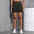 thumbnail image 2 of Bovemsi Women's Tummy Control Biker Shorts - Side Pocket High Waist, No Embarrassing Line Thin Breathable Workout Athletic Leggings, 2 of 5