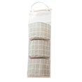 thumbnail image 2 of Bolsa de almacenamiento colgante para armario de pared, organizador de puertas de bolsas de almacenamiento para cuarto de Gris kusrkot Bolsas de almacenamiento colgantes, 2 of 6
