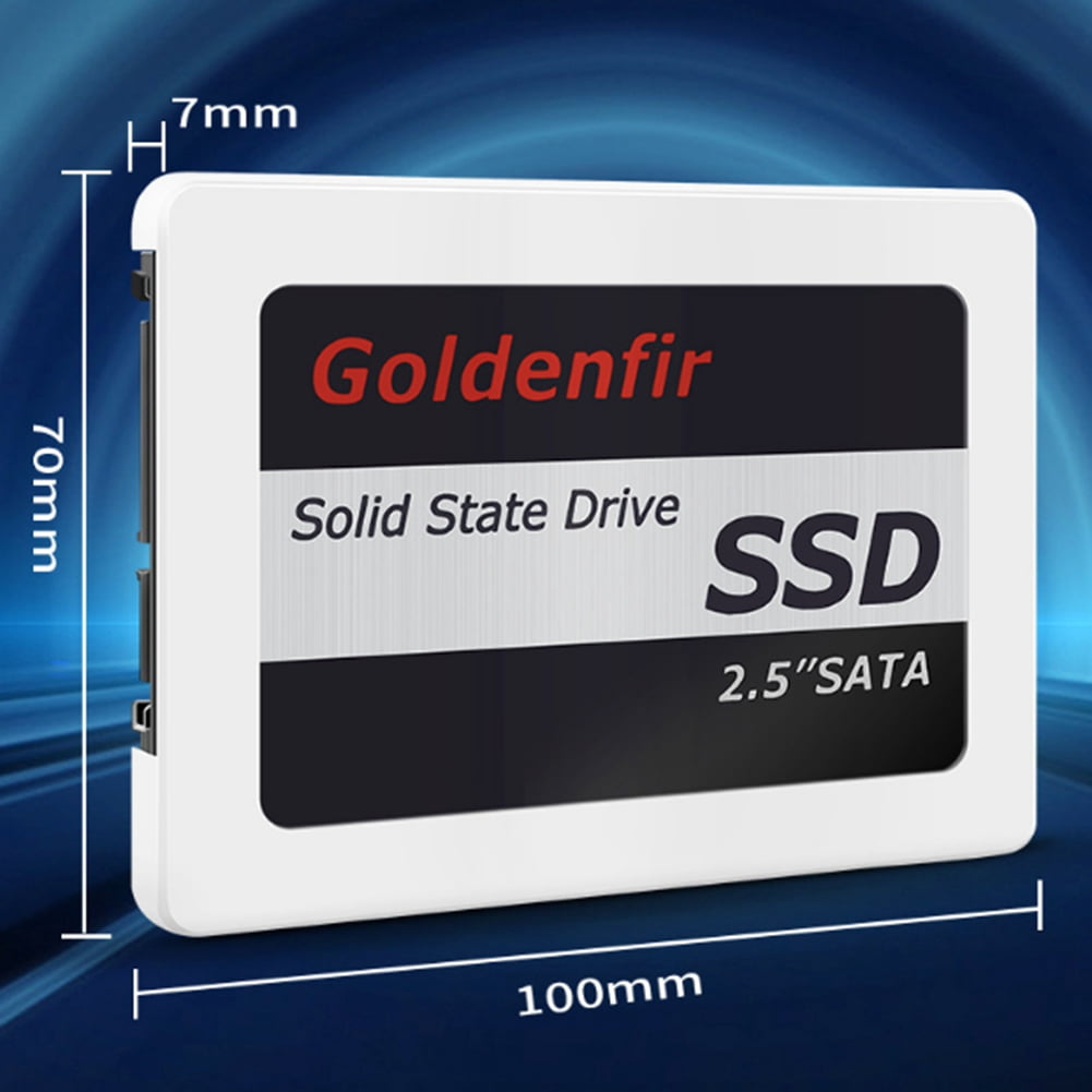 Goldenfir High Quality Solid State Drive 512GB 2.5Inch SSD for Laptop Desktop,1 * hard disk,White
