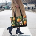 thumbnail image 4 of FORMRS Canvas Laptop Tote Bag for Women with 15.6" Computer Compartments Shoulder Handbag, Vibrant Oranges, 4 of 7