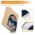thumbnail image 5 of Yayeee Napkin Holder for Table Kitchen Paper Tissue Organization, Colorful UFO, 5 of 8