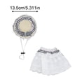 thumbnail image 2 of Porch Goose Outfit Set with Porch Goose Bonnet and Porch Goose Skirt for Porch Goose Decorative Display Use Black, 2 of 6