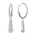 thumbnail image 2 of Pendientes Swarovski Stilla Attract Trilogy con cristales blancos, 2 of 7