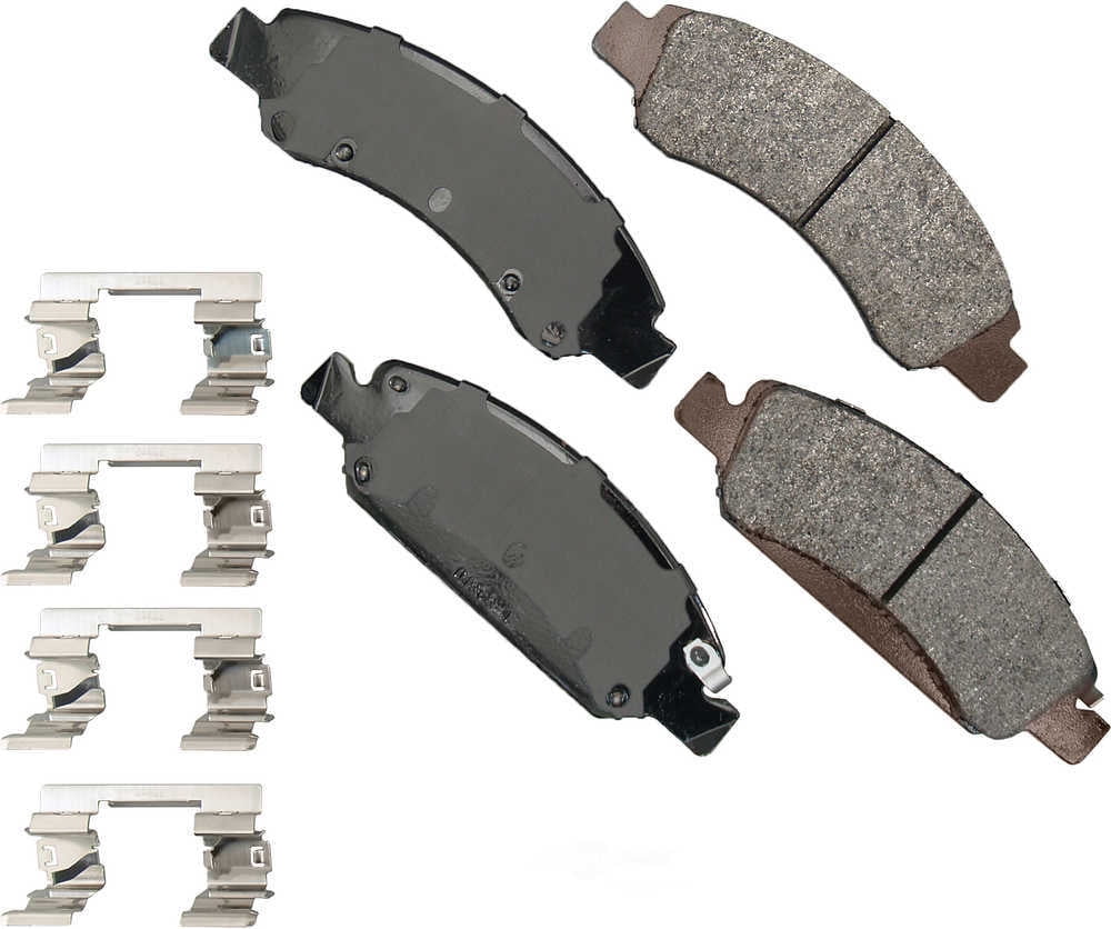 Akebono SDF1363 Severe Duty Ultra Premium Disc Brake Pad Kit