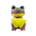 thumbnail image 1 of Peluche De Rana Peluche Rosa Metálico Sonriente Importadora La Merced Relleno Suave Confortable, 1 of 4
