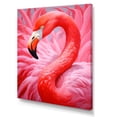thumbnail image 2 of Designart "Flamingo Retreat" Animals Flamingo Canvas Wall Art, 2 of 7