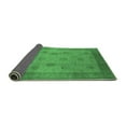 thumbnail image 2 of Ahgly Company Indoor Square Oriental Emerald Green Industrial Area Rugs, 5' Square, 2 of 4