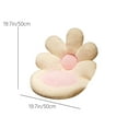 thumbnail image 2 of Hyknon Winter Seat Cushions Chair Cushions Home Decor Non-Slip Low Back Cushion Sunflower Thickened Conjoined Chair Pads Soft Floor Pillow for Home Office Kids Room, 2 of 5