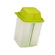 thumbnail image 4 of Frasco para encurtidos con colador y separador de jugos para almacenamiento hermético de alimentos húmedos y secos verde, 4 of 9