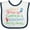 White and Navy, variant on Inktastic Ham Radio Operator Like Daddy Boys or Girls Baby Bib