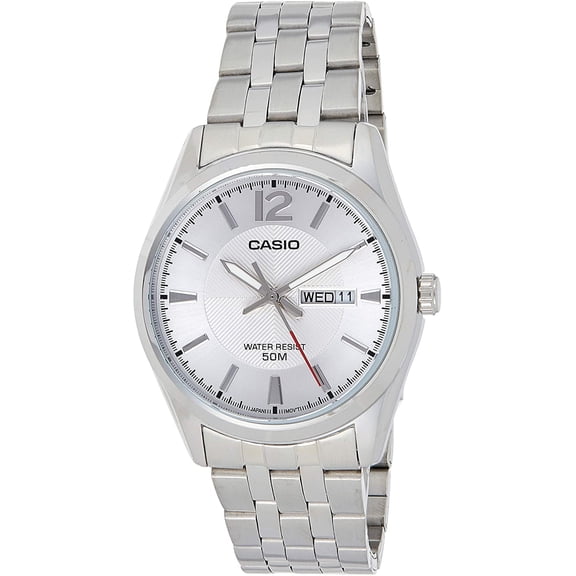 Men's Core MTP1335D-7AV Silver Stainless-Steel Quartz Fashion Watch