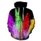 thumbnail image 1 of Sudadera con capucha 3D con cremallera y humo colorido para hombre y mujer, abrigo de otoño e invierno, ropa para hombre, chaqueta divertida con capucha, novedad de 2024, 1 of 6