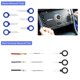 thumbnail image 5 of Kit de herramientas para quitar molduras Wetado, 200 piezas, para coche, moldura, panel o puerta, 5 of 9