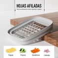 thumbnail image 4 of Cortador de Alimentos Multifuncional con Cuchillas Intercambiables y Contenedor Transparente Modelo CMF-03 (Base Antideslizante, Libre de BPA, Apto para Lavavajillas), 4 of 6