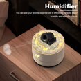 thumbnail image 4 of FRGITYGIFT Humidificador de Aroma de Cañón, Torreta, Silencioso, Sin Agua, Apagado Automático, para Recámara, Hogar, Computadora con Luces, 4 of 5