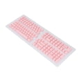 thumbnail image 1 of Custom Keycaps 132 Keys, Thai Keycaps OEM Keycaps 132 Keycaps Set, Translucent DIY Thai Keyboard Keycaps Replacement for 61 62 64 68 84 87 104 108 Mechanical Keyboards, 1 of 7