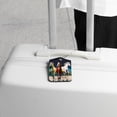 thumbnail image 5 of PhooArto 2 Pcs Luggage Tags, Running Horses Oil Painting Privacy Cover ID Label with Stainless Steel Loop and Address Card for Travel Bag Suitcase, 5 of 6