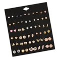 thumbnail image 3 of 30 Pairs Fashion Korean Stud Earring Earring Fashion Jewelry 3 3, 3 of 7
