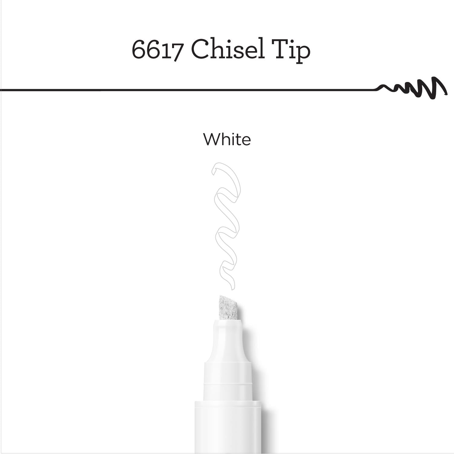 Apple Barrel Multi-Surface Chisel Tip Paint Pen, White, 1 Piece
