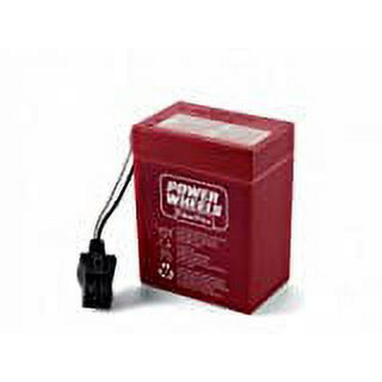 Power Wheels 00801-0712 6 Volt Rechargeable Battery 00801-0481 