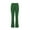 Green, variant on Flare Leggings for Women Split Wide Leg Pants for Women Soild Color Plus Size Mid Waist Yoga Pants Women Trendy(Brown,L)