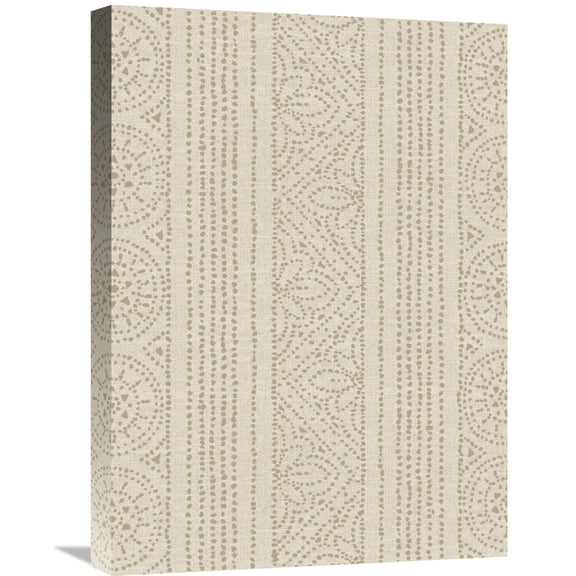 Global Gallery Daphne Brissonnet 'Batik III Patterns' Canvas Wall Art