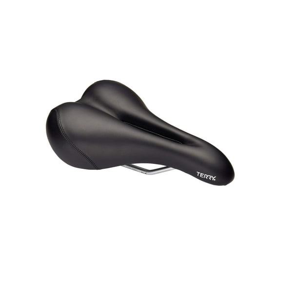 Terry Liberator Y Bike Saddle - Mountain Bicycle Seat for Men - Flexible & Comfortable, Black Dura-Tek Cover