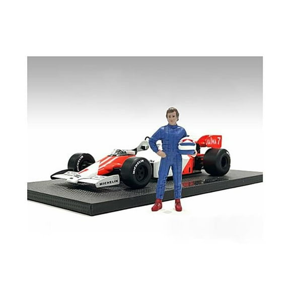 AMERICAN DIORAMA 1/18 - FIGURINES Figures B Race Legends Series 1980