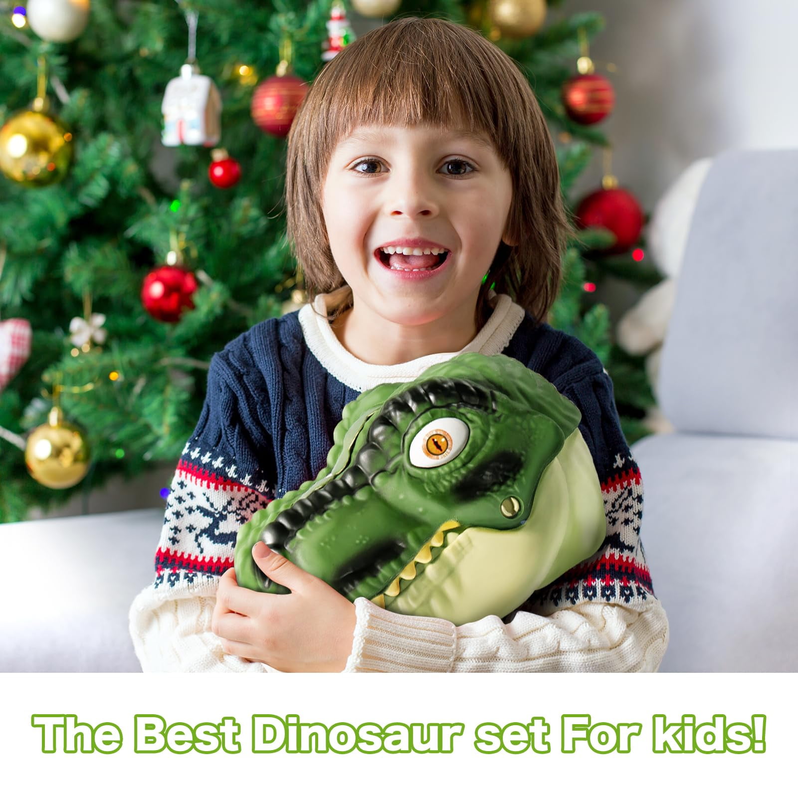 45PCS Dinosaur Toys for Kids 3-5, Realistic Jurassic Dinosaurs Figures with Eggs&Trees&Fence Playset to Create a Dino World,Educational Figures, Great Gift for Toddler Boys & Girl