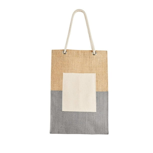 Bolsa de yute con interior laminado-Candy rosa 22 x 32 x 14