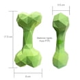 thumbnail image 3 of Perrísimo Hueso De Juguete De Hule Resistente Para Perros Color Verde, 3 of 3