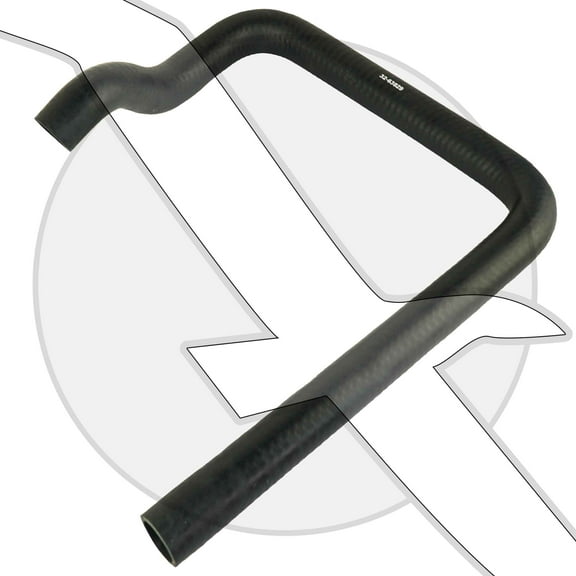 7.4L 454 Mercruiser Oil Cooler Molded Water Hose 32-63829