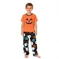 thumbnail image 4 of Grblisyd Family Halloween Pajamas Matching Sets 2 Pcs Pjs Short Sleeve Halloween Costumes, 4 of 8