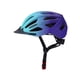 thumbnail image 3 of Casco de bicicleta Accesorios de ciclismo con luz de seguridad LED Casco de bicicleta al aire libre Azul púrpura Cola Gorro de ciclismo, 3 of 8