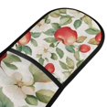 thumbnail image 4 of Yayeee Double Oven Mitt Kitchen Heat Resistant Baking 35" x7" Quilted Glove, Beige Apple Pattern, 4 of 6