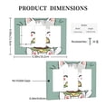 thumbnail image 3 of Cute Cat Eating Switch Cover Decorative Wall Plate 3-Gang Standard Size, 3 of 5